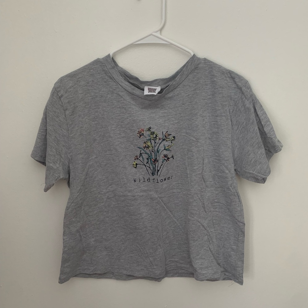 VINTAGE FLOWER CROP TOP